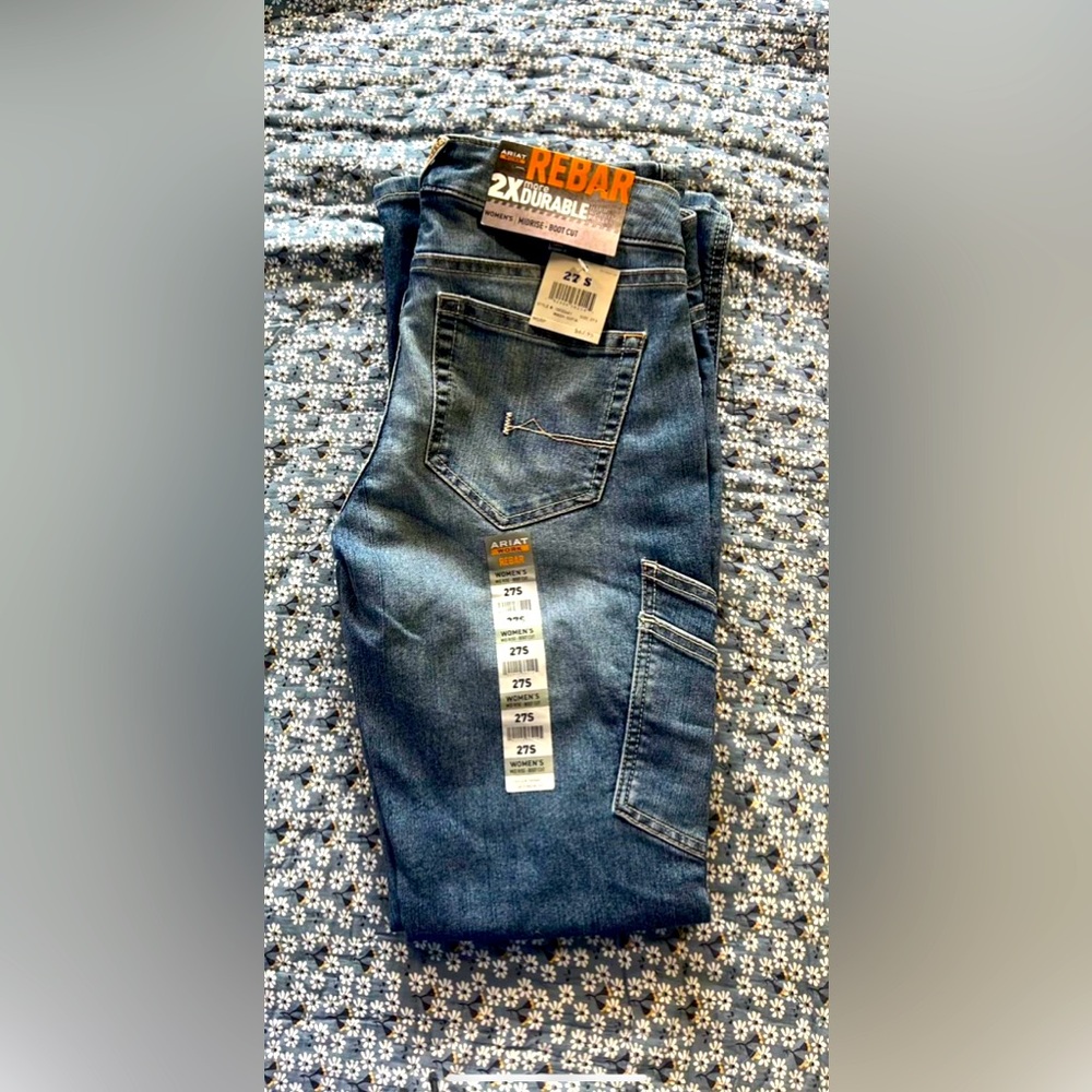 Ariat Rebar Bootcut Jeans - New w Tags - Size 27